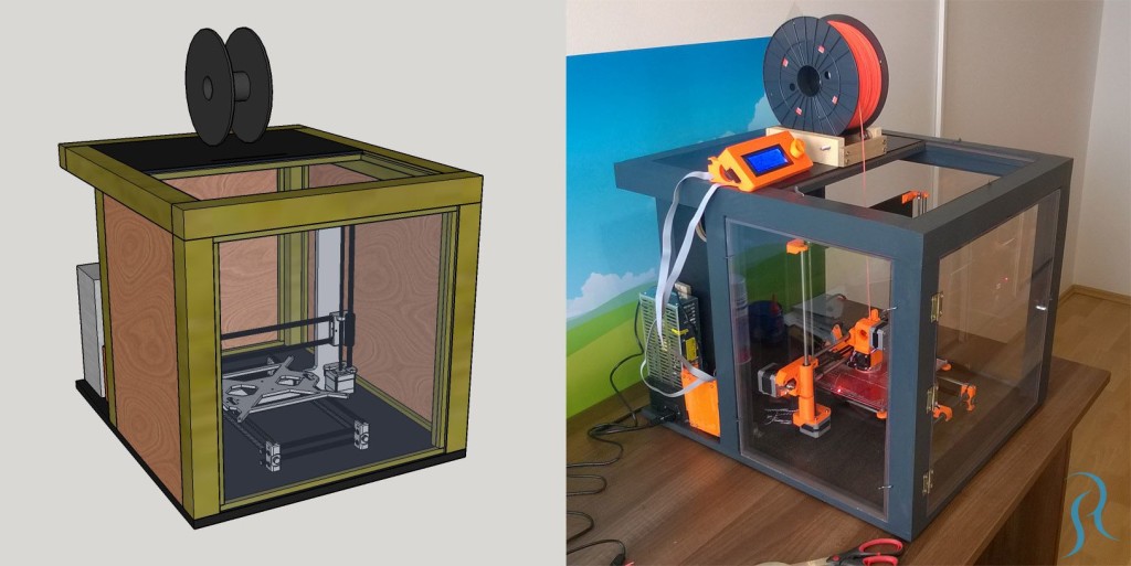 How to make a 3D printer enclosure ? 